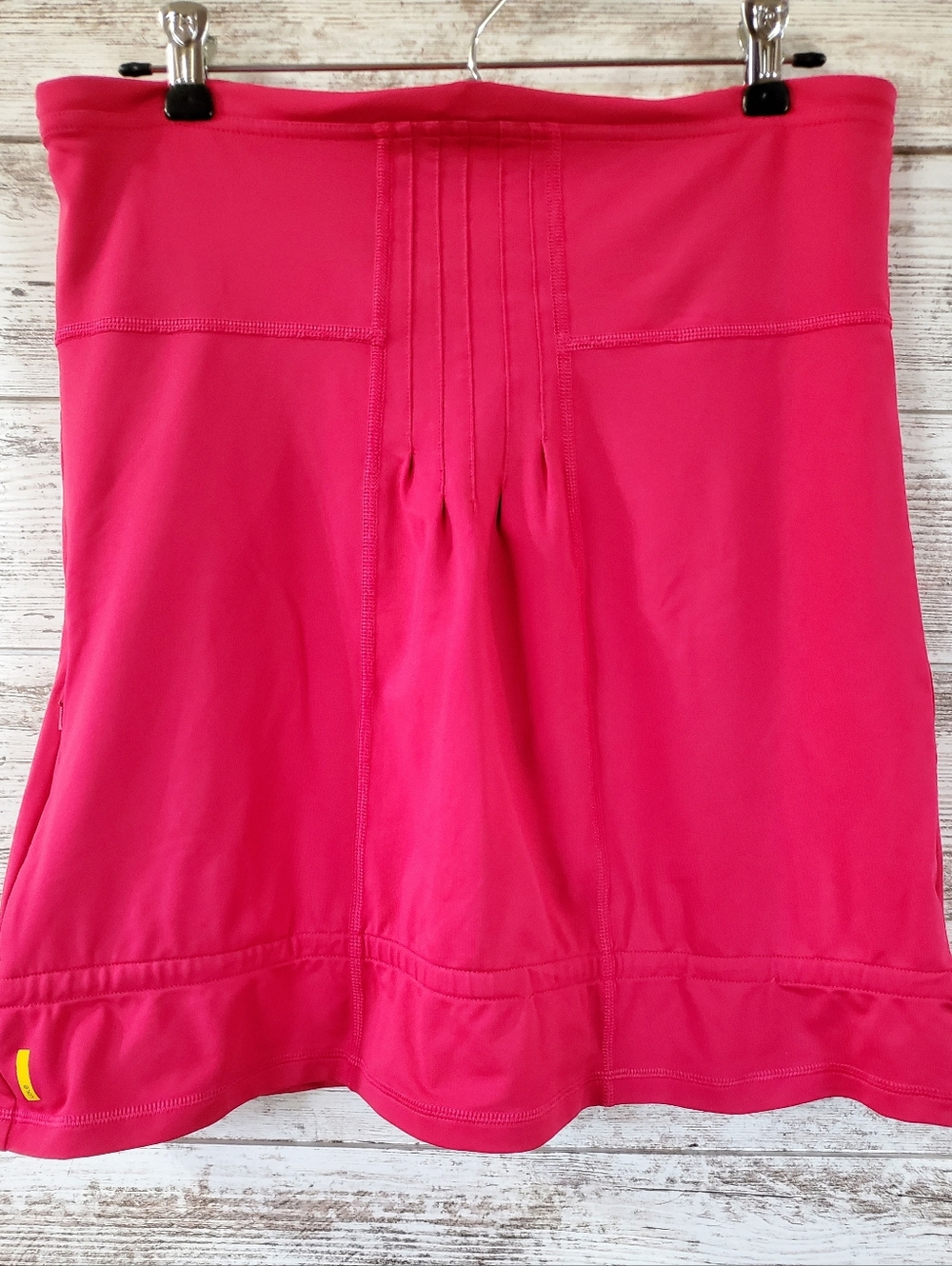 Lole Hot Pink Active Skirt UPF 50+ Sun Protection Ruffle Hem